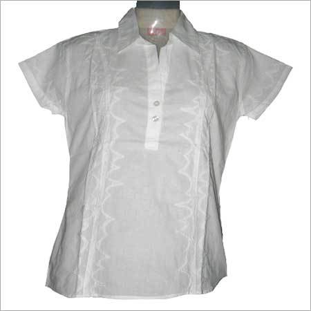 Ladies Embroidered Shirts Application: Beverage