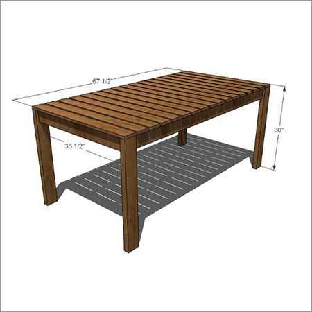 Modern Wooden Table