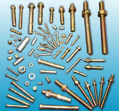 Anchor Bolt - Premium Metal Alloy, Various Sizes Available | Robustly Constructed, Corrosion Resistant, High Load Bearing Capacity