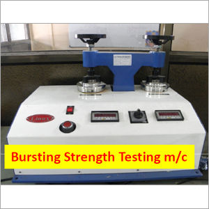 Bursting Strength Tester