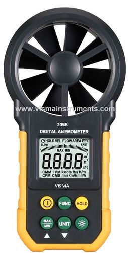 Digital Anemometer with Temperature & Humidity