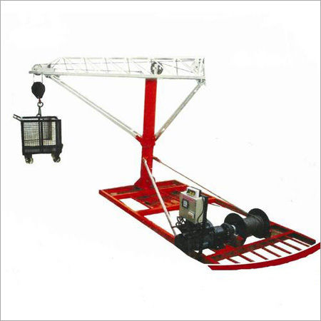 Portable Jib Crane - Quality Steel Construction , Robust Load Bearing Capacity & Easy Operation