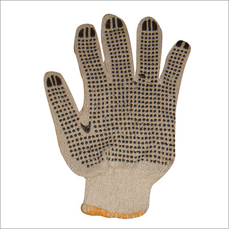 Dotted Knitted Gloves