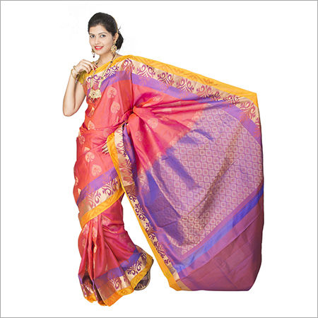 Silk Wedding Saree Grade: Industrial Use