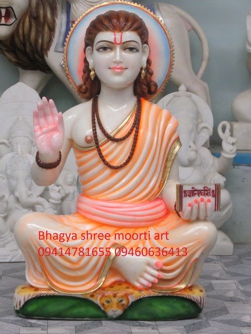 Available In Different Color Marble Gyaneshwar Statue