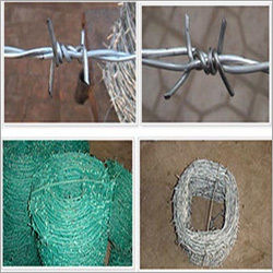 White Gi Barbed Wires