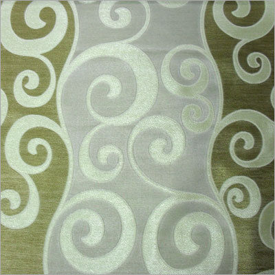 Satin curtain fabric