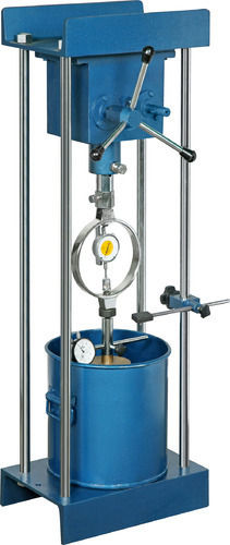 Swell Test Apparatus - Corrosion Resistant, Hand Operated Load Frame 50 KN Capacity | Accurate Swelling Pressure Measurement with Minimal Maintenance and Easy Usage