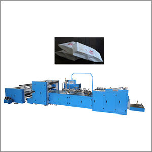 Red Automatic Food Paper Bag Machine