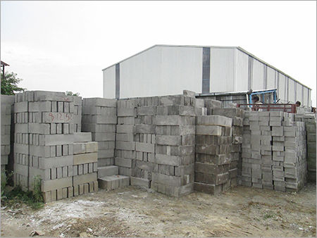 Concrete fly ash bricks