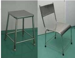 Stainless Steel Chair Table