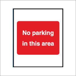 No Parking Sign Poster