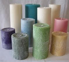 Wax candles