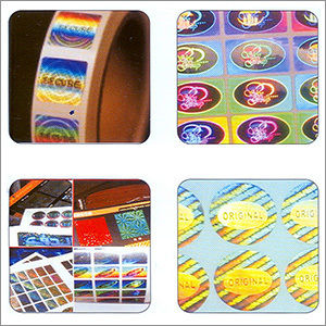 Holographic Stickers - High-Quality Material, Durable Finish , Forgery-Resistant Design with Temper Proof Properties