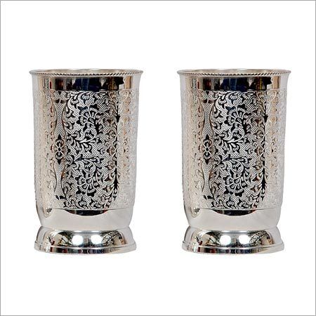 Pure Brass Water Glass Set