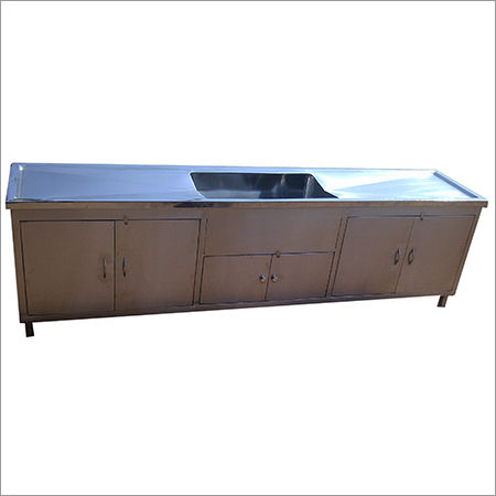 Stainless Steel Canteen Sink Capacity: 600 T/Hr