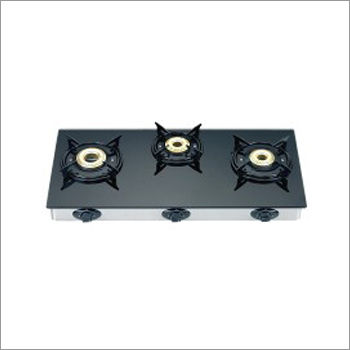 3 Burner Glass Top Gas Stove