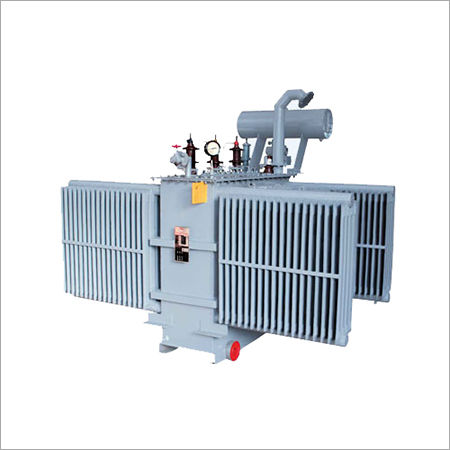 Silver Commercial Power Distribution Transformer