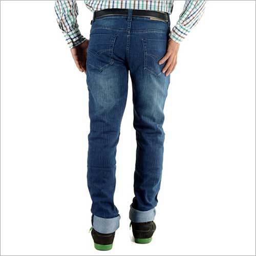 Belt Mens Dark Wash Jeans