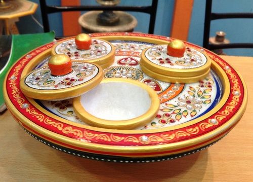 Marble Revolving Tray