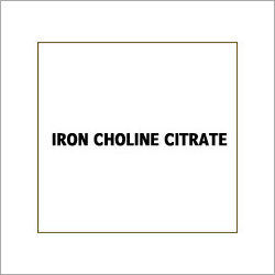 Iron Choline Citrate (T)