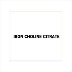 High Performance Iron Choline Citrate (T)