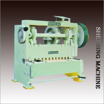 Mechanical Under Crank Shearing Machine