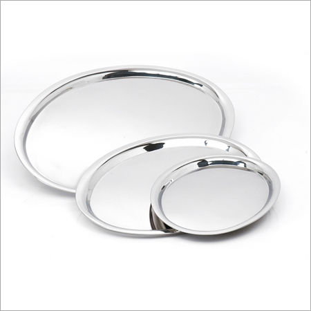 Stainless Steel Round Dinner Plate Application: Construction