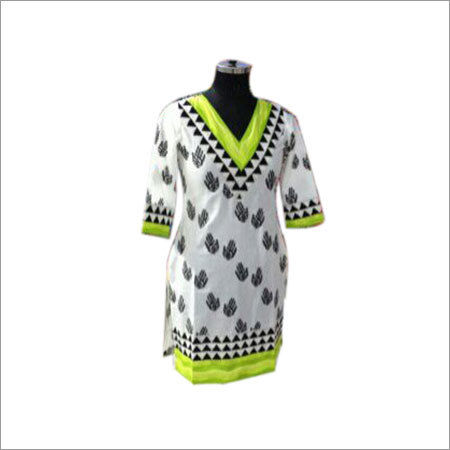 Ldpe A   Lldpe A   Hdpe A   Pp Block Printed Ladies Kurti