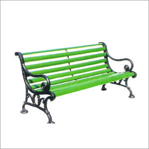 Cast Iron Garden Bench - Stylish & Colorful Design | Ideal for Gardens, Parks & Outdoor Spaces