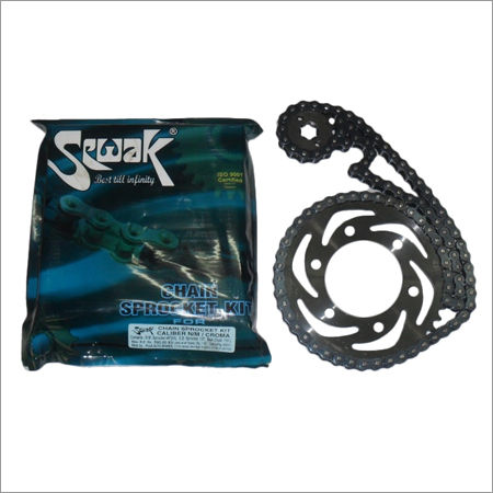 Quick Dry Two Wheeler Chain Sprocket Kit