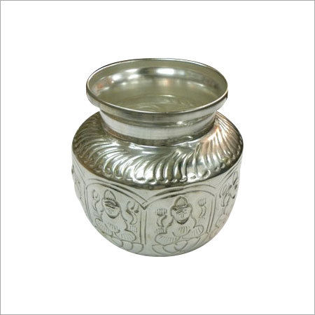 Ashta Lakshmi Silver Kalash