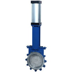 Knife Edge Gate Valve With Pneumatic Operating