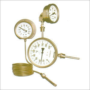 Mercury-Gas Filled Temperature Gauges