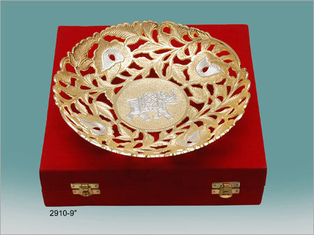 Gold Plated Designer Bowl