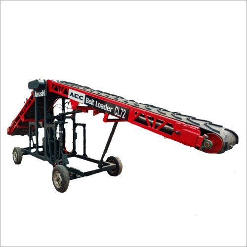 Red/White/Black Conveyor Belt Loader