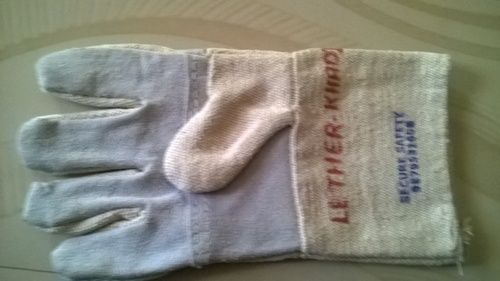 Leather Canvas Gloves