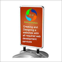 Portable Outdoor Banner Stand