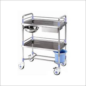 Hospital Trolley - Ultra-Modern Design | Easy to Move, Fitted Roller, Corrosion Resistant, Smooth Finish