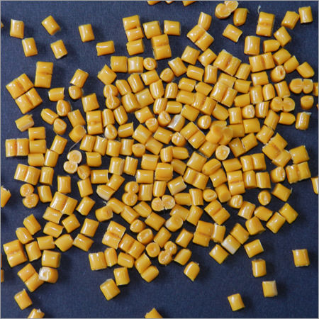 HDPE Yellow Plastic Granules