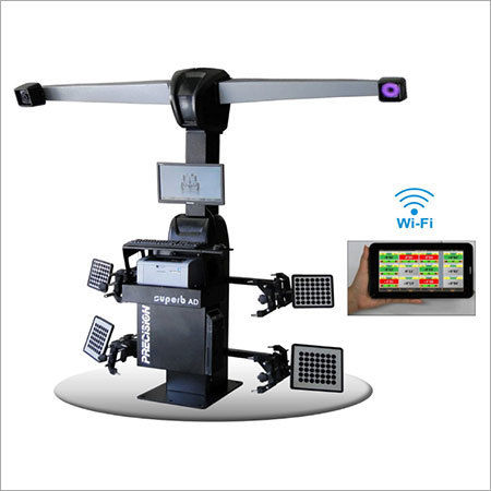 Professional 2 Camera 3D Robotic Wheel Aligner Dimension(L*W*H): 2400*1300*1700 Millimeter (Mm)