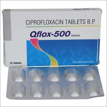 Ciprofloxacin Tablets - Superior-Grade Antibiotic Formula | Effective for RTI, Otitis Media, AECB, and Typhoid Treatment