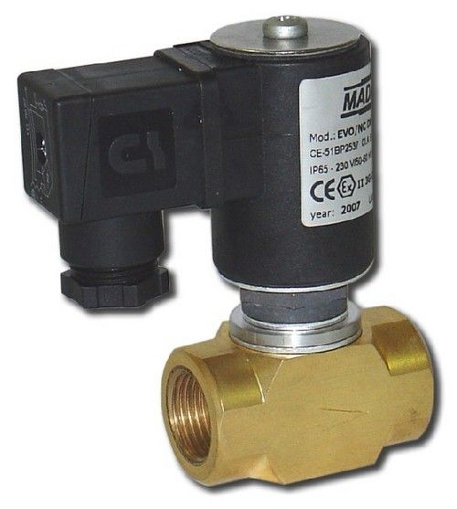 Gas Solenoid Shut Off Valve