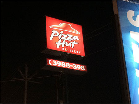 Glow Sign Board Installed By Flex World