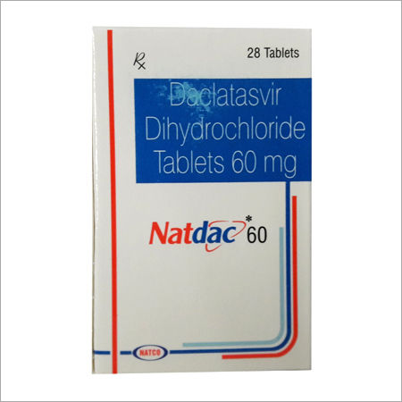 Natdac (Daclatasvir Dihydrochloride Tablet 60 Mg)