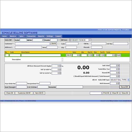 Billing Software