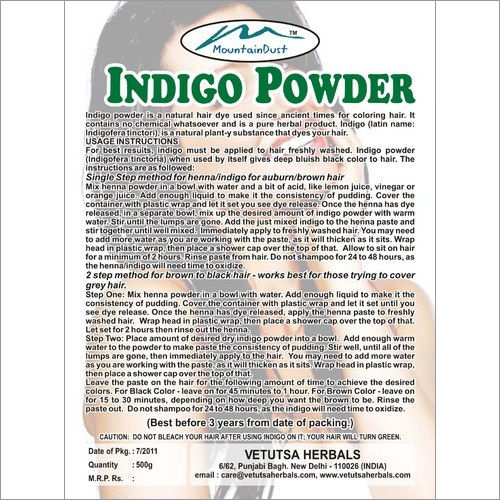 Full Automatic Herbal Indigo Powder