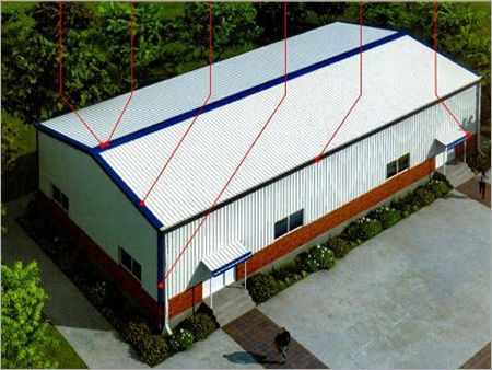 Industrial Steel Shed