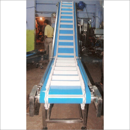 Inclined Sidewall Food Grade Conveyor