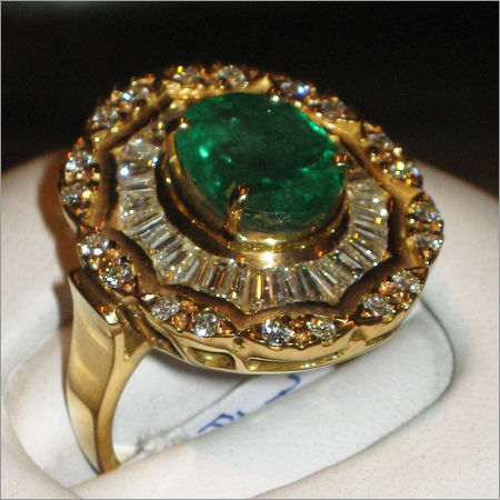 Gold Gemstone Ring